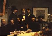 Henri Fantin-Latour Around the Table oil painting picture wholesale